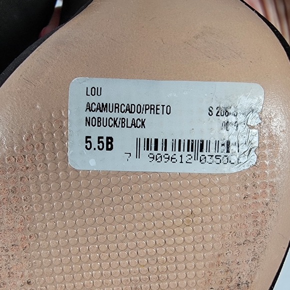 Schutz Lou Pump in Black Nubuck, Size 5.5 - Picture 8 of 10